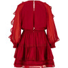 Rosie Mini Dress, Berry - Dresses - 2