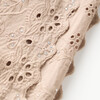 Ottilie Embroidered Pants, Taupe - Pants - 3