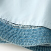 Maggie Denim Mini Dress, Denim Blue - Dresses - 7