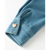 Maggie Denim Mini Dress, Denim Blue - Dresses - 8
