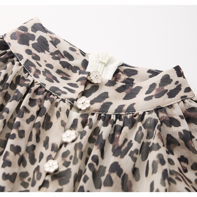 Glamour Mini Dress, Leopard - Dresses - 3