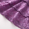 Gianna Embroidery Mini Dress, Grape - Dresses - 6
