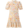 Avelle Embroidered Mini Dress, Floral - Dresses - 1 - thumbnail
