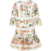 Allure Embroidered Sleeve Mini Dress - Dresses - 1 - thumbnail