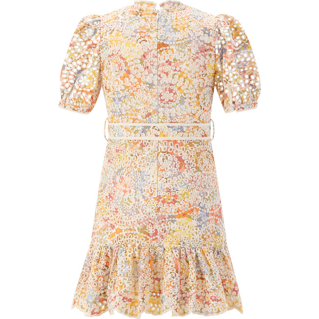 Avelle Embroidered Mini Dress, Floral - Dresses - 2
