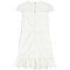 Annalisa Lace Mini Dress, Ivory - Dresses - 2