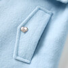 Adeline Fur Coat, Powder Blue - Coats - 6