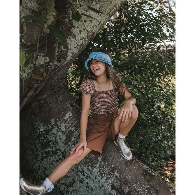 Blue Bird Cabana Child Sun Visor - Hats - 5
