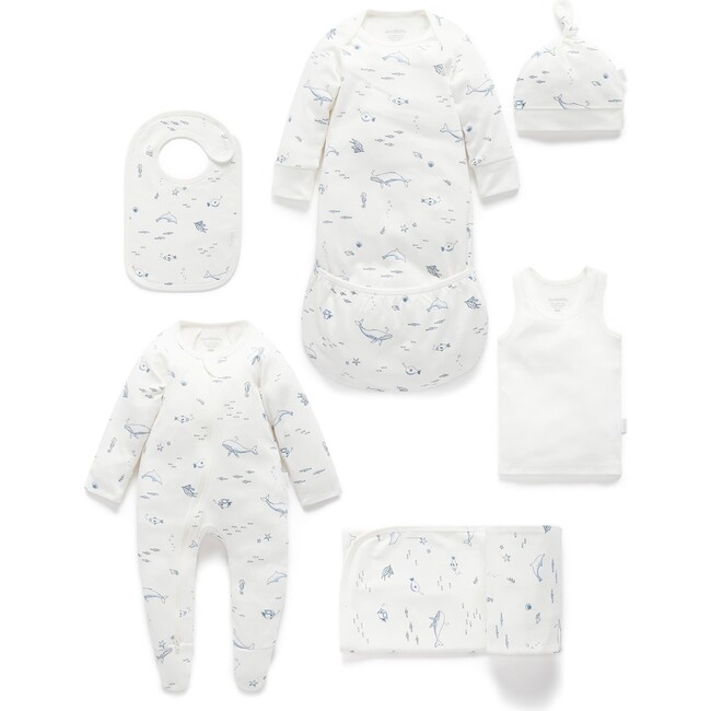 Newborn Hospital Pack Vanilla Nautical Pack