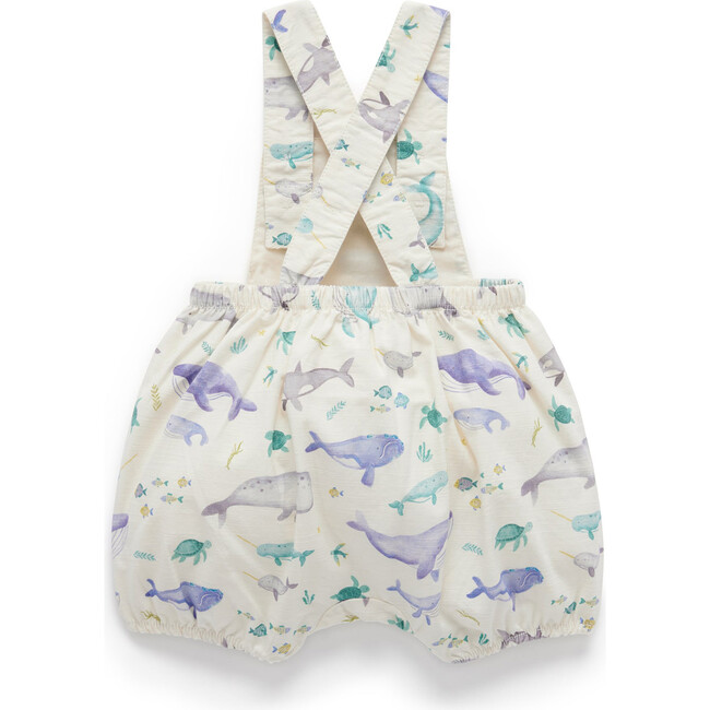 Short Leg Overall & Hat Set, Whale - Mixed Apparel Set - 3