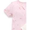 2 Pack Short Zip Growsuit Pale Pink Blossom Pack - Rompers - 2