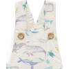 Short Leg Overall & Hat Set, Whale - Mixed Apparel Set - 4