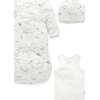 Newborn Hospital Pack Vanilla Nautical Pack - Mixed Apparel Set - 3