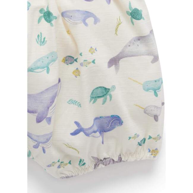 Short Leg Overall & Hat Set, Whale - Mixed Apparel Set - 5
