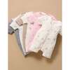 2 Pack Short Zip Growsuit Pale Pink Blossom Pack - Rompers - 5