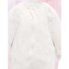 4 Pack Zip Growsuit Pale Pink Bear Pack - Footie Pajamas - 2