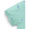 Shark Polo Shirt & Short Set, Shark Broderie - Mixed Apparel Set - 2