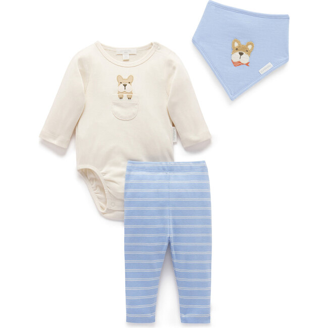 3 Piece Set Surf Stripe