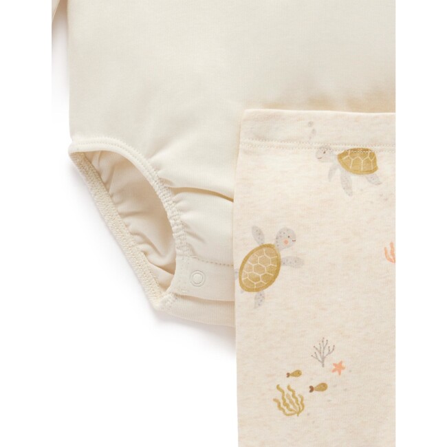 3 Piece Set Little Turtles Print - Mixed Apparel Set - 3