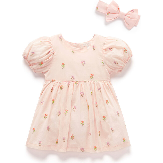 Embroidered Dress / HB Set Sprig Broderie