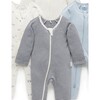 4 Pack Zip Growsuit Vanilla Nautical Pack - Footie Pajamas - 3