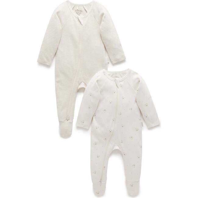 2 Pack Zip Growsuit Vanilla Bear Pack