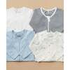 4 Pack Zip Growsuit Vanilla Nautical Pack - Footie Pajamas - 5