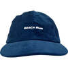 Toddler Corduroy Snapback Hat, Navy - Hats - 1 - thumbnail