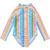 Nola Rashguard One Piece, Sunset Stripe - One Pieces - 1 - thumbnail