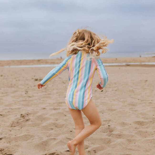 Nola Rashguard One Piece, Sunset Stripe - One Pieces - 3