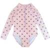 Nola Rashguard One Piece, Cherry - One Pieces - 1 - thumbnail