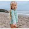 Nola Rashguard One Piece, Green Hibiscus - One Pieces - 3