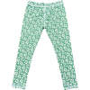 Logan Girls Swim Pant, Green Hibiscus - Swim Trunks - 1 - thumbnail