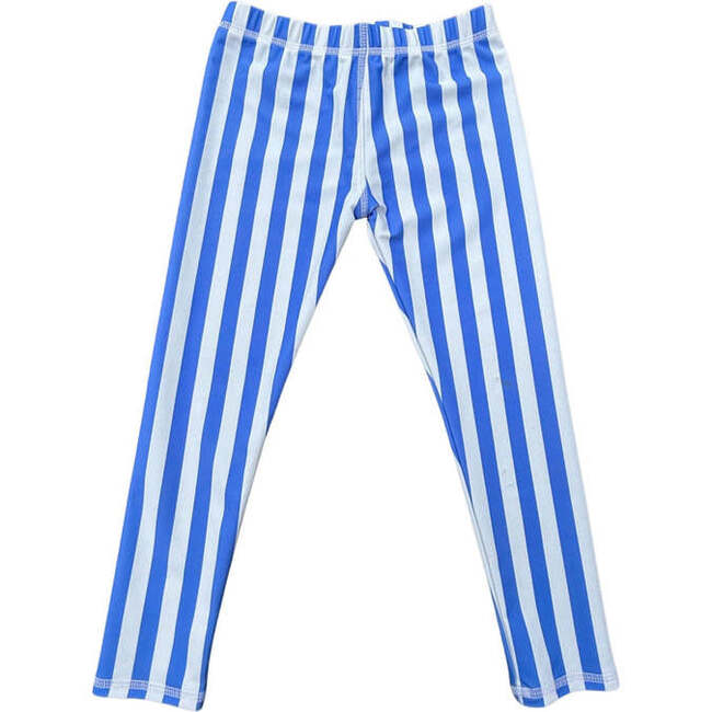 Logan Girls Swim Pant, Blue Stripe
