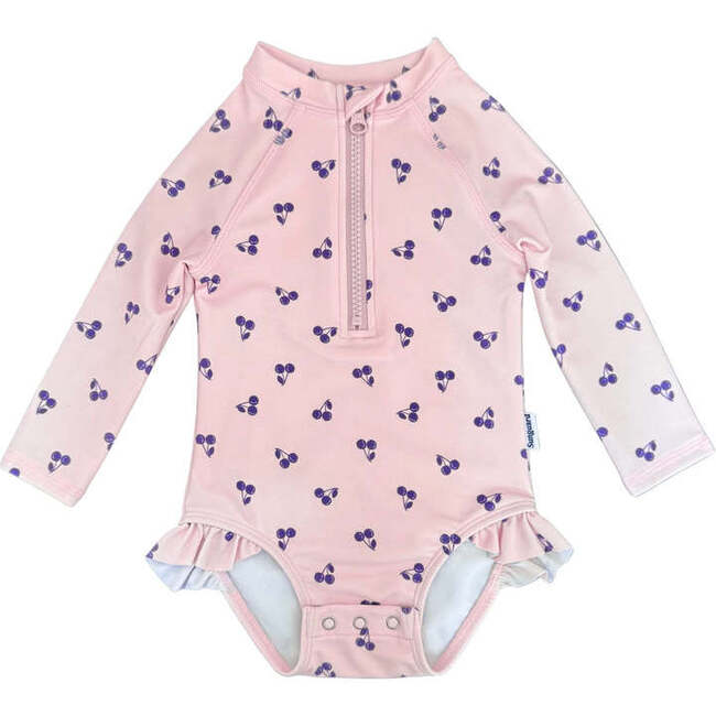 Emily Baby One Piece, Cherry