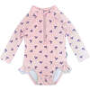 Emily Baby One Piece, Cherry - One Pieces - 1 - thumbnail