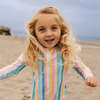 Emily Baby One Piece, Sunset Stripe - One Pieces - 2