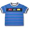 Stripe Knit Shirt With Vehicles - Shirts - 1 - thumbnail
