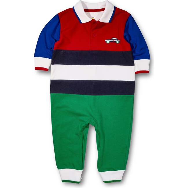 Jersey Knit Longall With Race Car