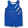 French Terry Shortall With Markers - Rompers - 1 - thumbnail