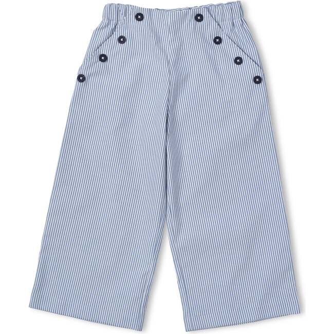 Stripe Button Front Pants