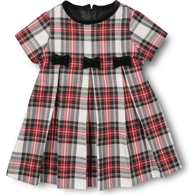 Plaid Dress With Bows