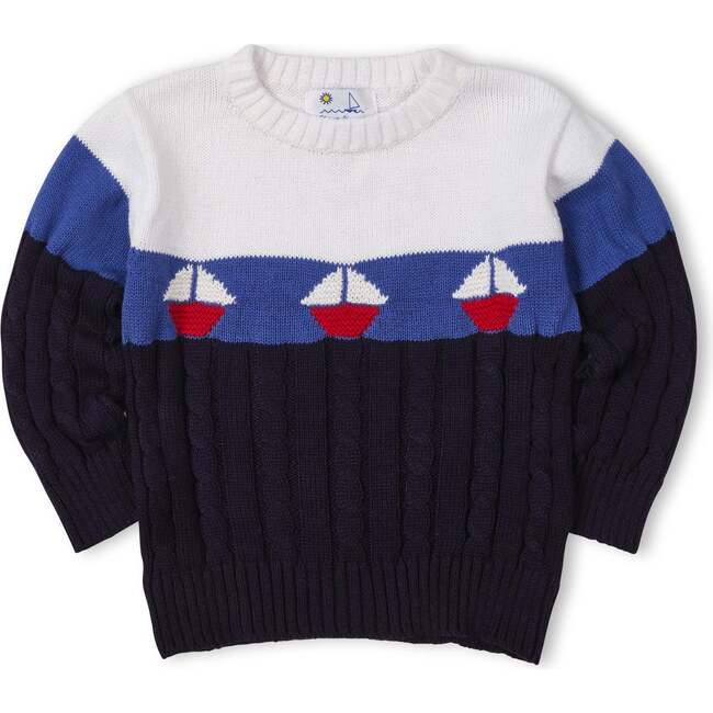 Sweater With Sailboats