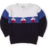 Sweater With Sailboats - Sweaters - 1 - thumbnail