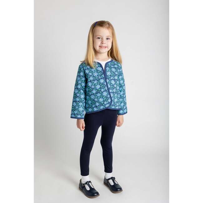 Floral Print Quilted Jacket - Jackets - 2