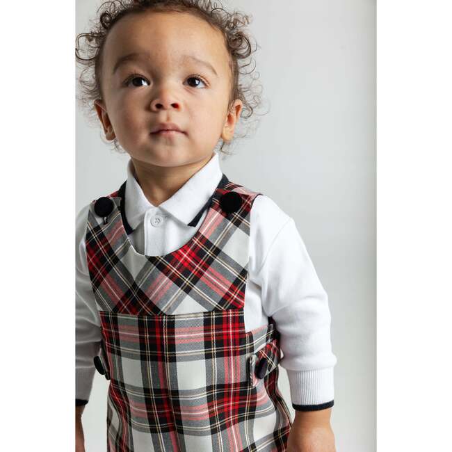Plaid Shortall - Rompers - 2