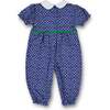 Polka Dot Cherry Printed Knit Longall - Rompers - 2