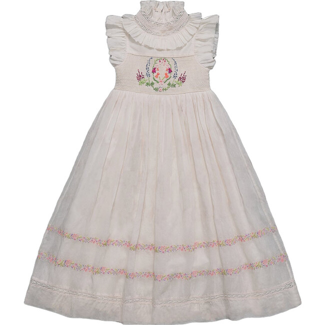 Enya Dress, Tulip Spring Embroidery