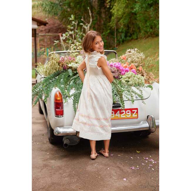 Enya Dress, Tulip Spring Embroidery - Dresses - 2