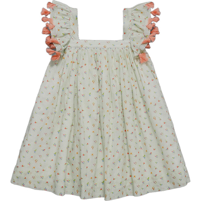 Chloe Dress, Polkadot Floral